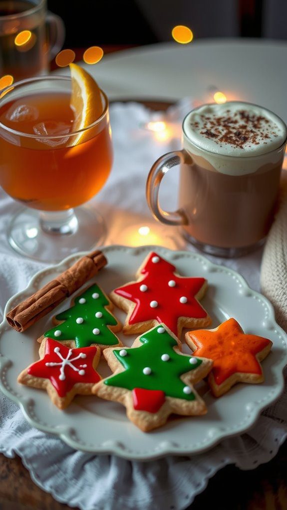 pair cookies with drinks