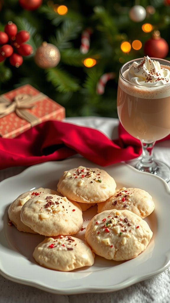 pair drinks with cookies