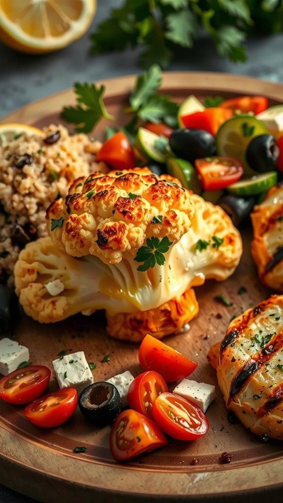 pair roasted cauliflower creatively