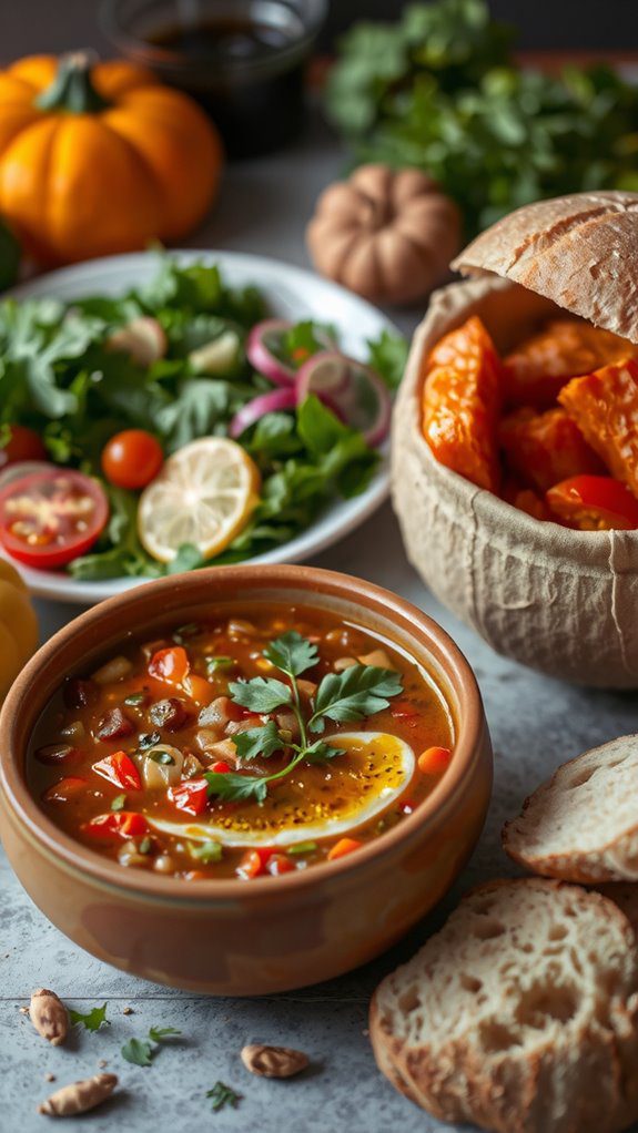 pair soup with sides