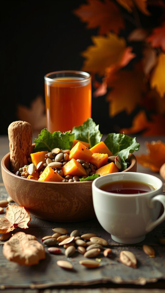 pair vegan bowl beverages