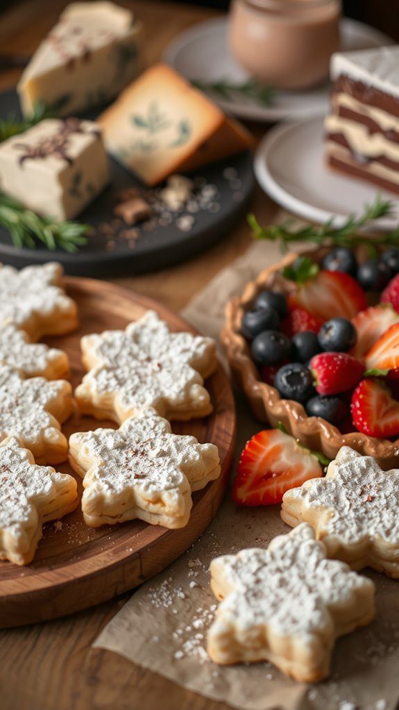 pair with fruit tart