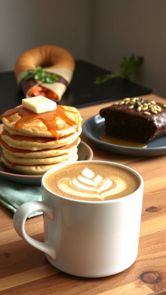 pairing dishes with latte