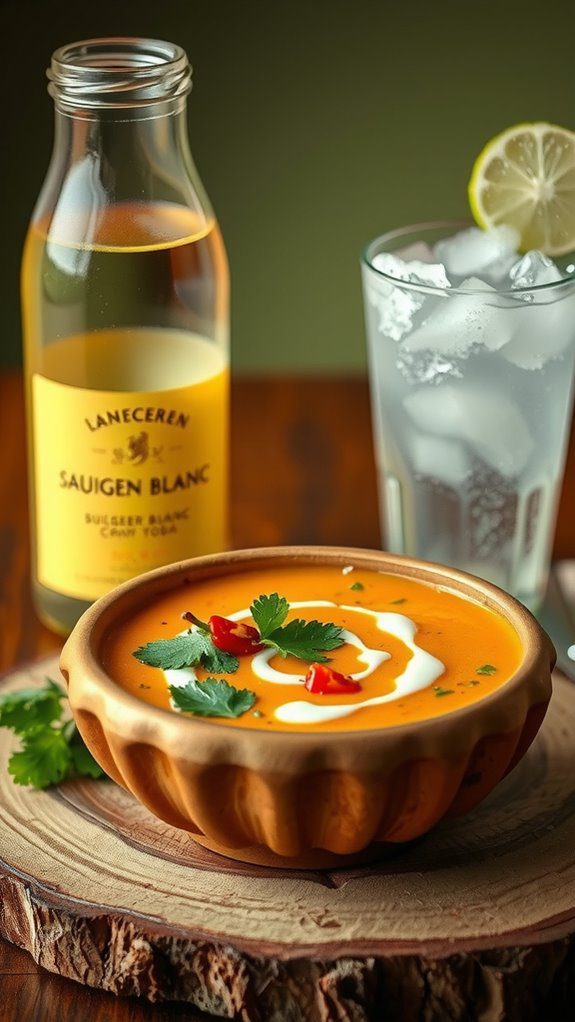 pairing drinks with soup