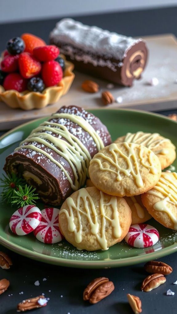 pairing holiday dessert dishes