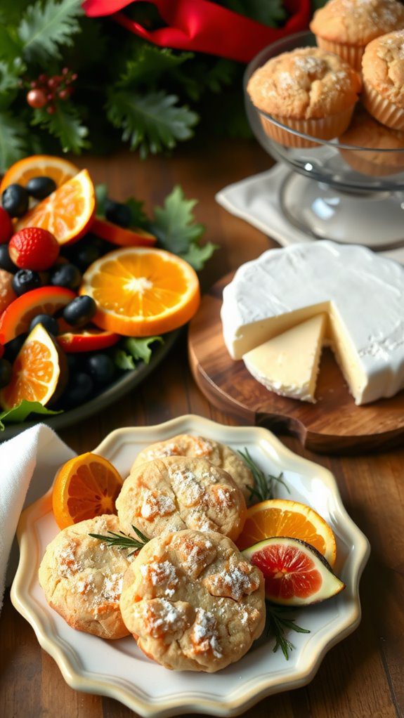 pairing orange zest cookies