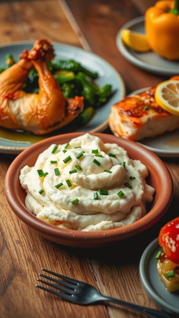 pairing suggestions for mashed cauliflower