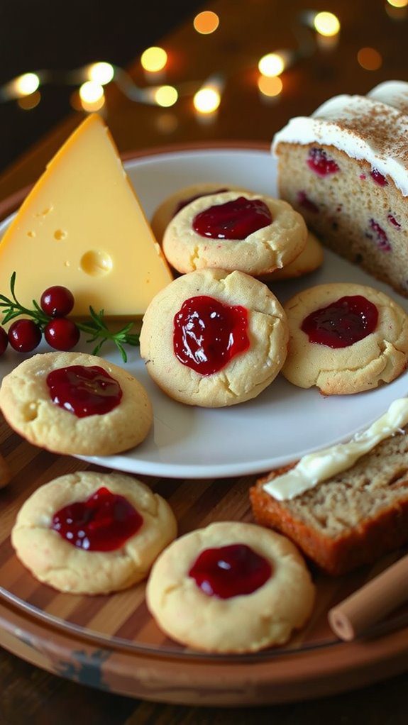 pecan cookies with cheese