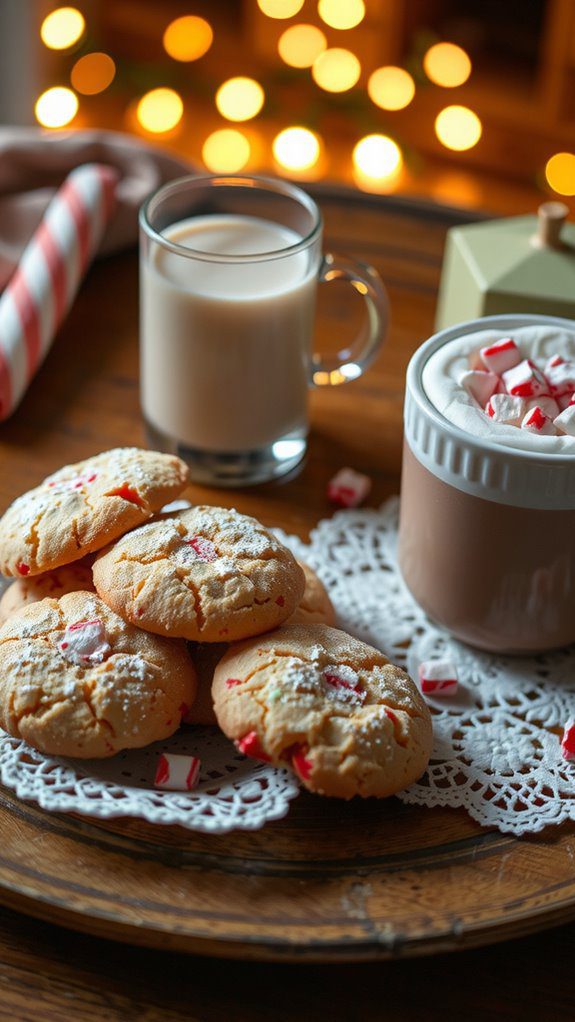 peppermint cookies drink pairing