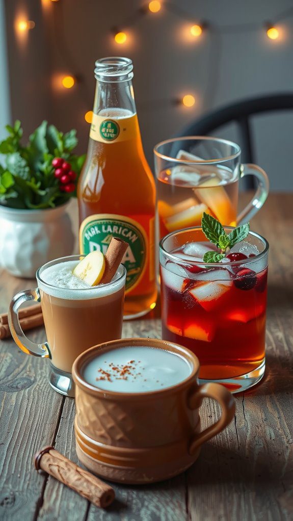 perfect drinks for gingerbread