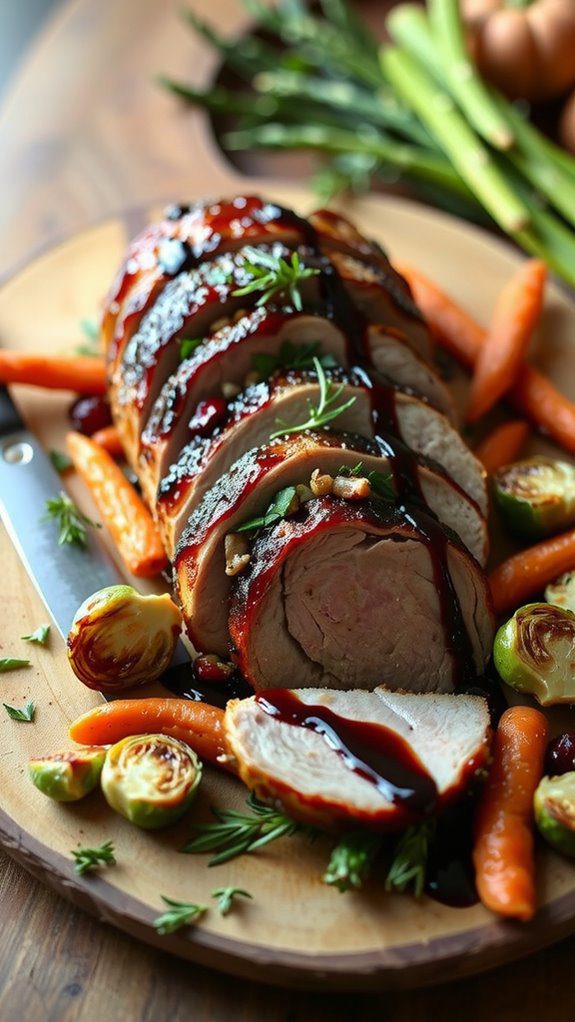 plating with vibrant contrast