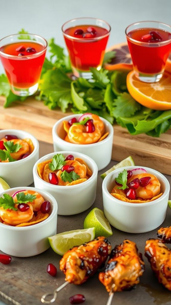 pomegranate vodka pairing suggestions