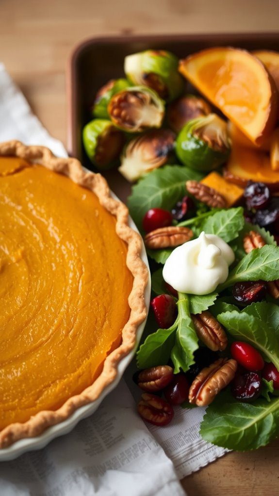 pumpkin pie dining pairings