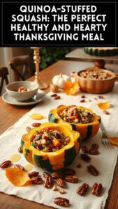 Quinoa-Stuffed Squash: The Perfect Healthy and Hearty Thanksgiving Meal