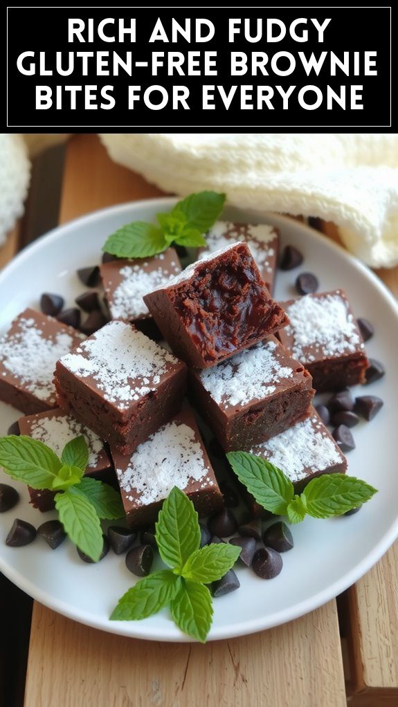 Rich and Fudgy Gluten-Free Brownie Bites for Everyone