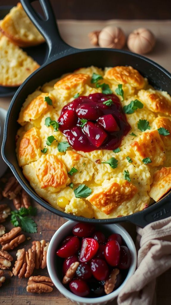 rustic skillet presentation tips