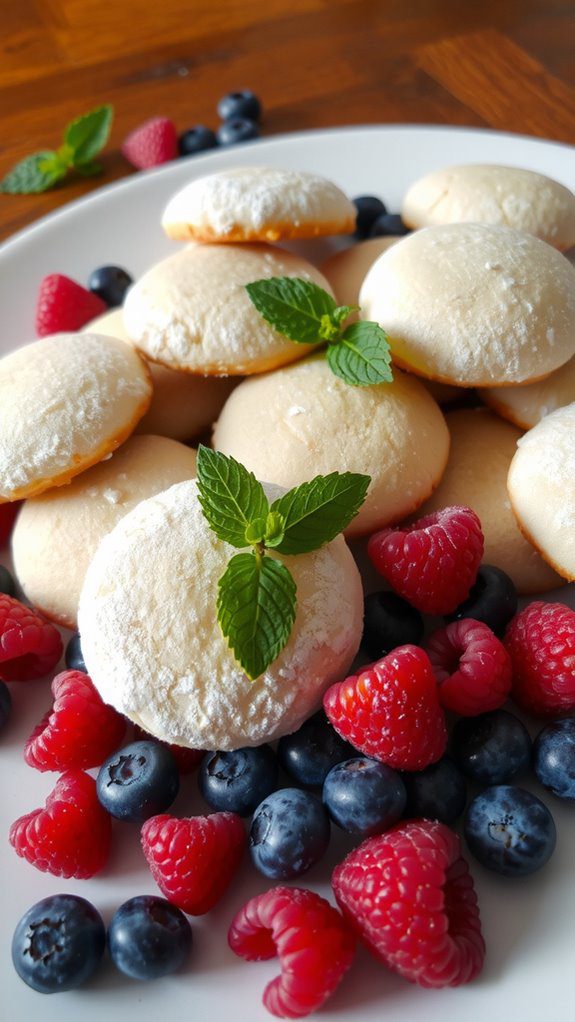 simplicity enhances dessert presentation