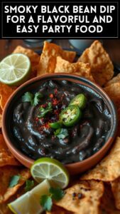 Smoky Black Bean Dip for a Flavorful and Easy Party Food