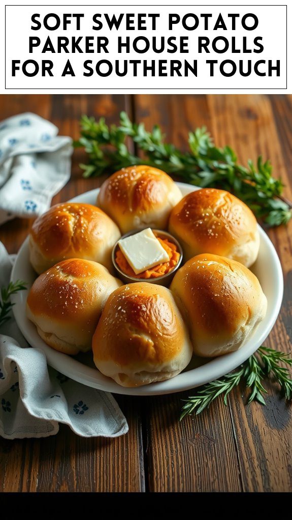 Soft Sweet Potato Parker House Rolls for a Southern Touch