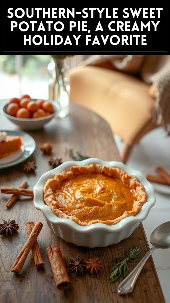 Southern-Style Sweet Potato Pie, a Creamy Holiday Favorite