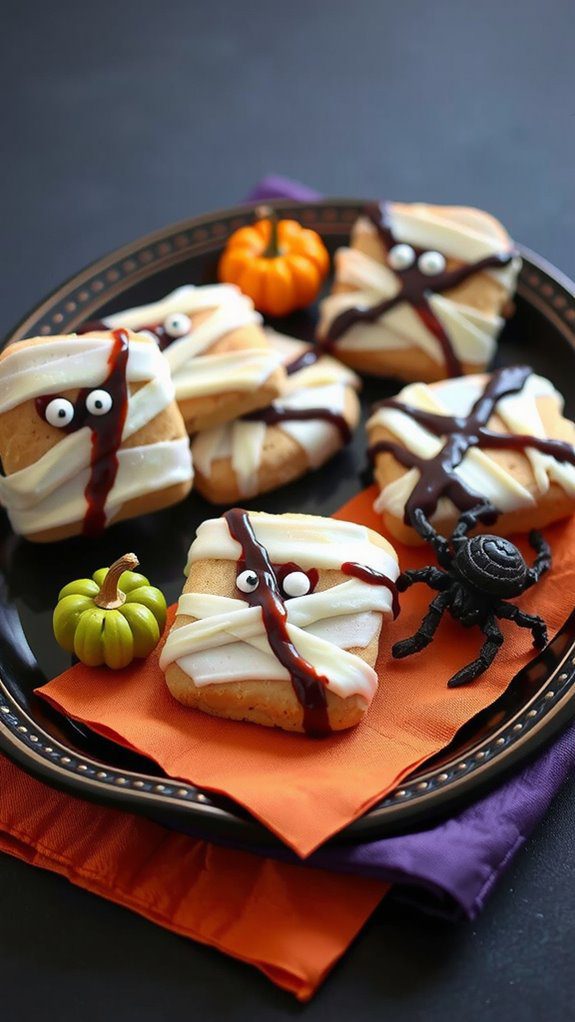 spooky platter with flair