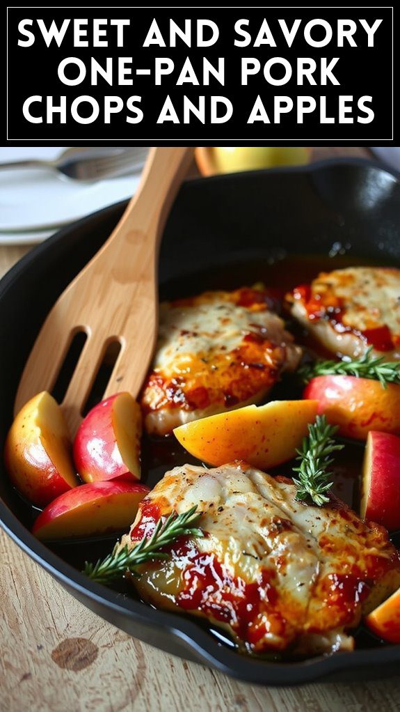 Sweet and Savory One-Pan Pork Chops and Apples