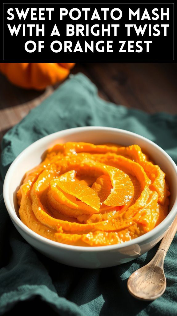 Sweet Potato Mash With a Bright Twist of Orange Zest