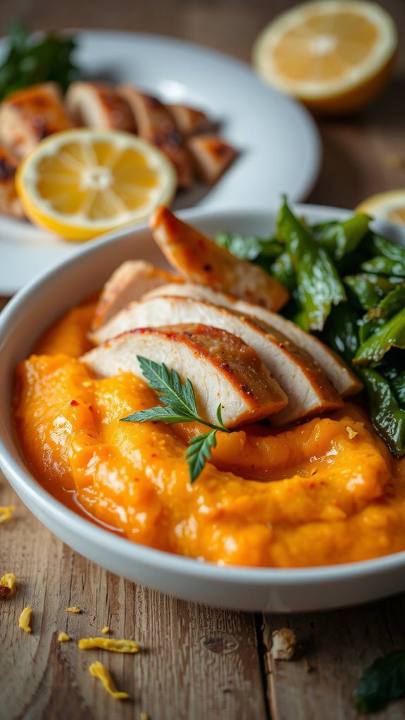 sweet potato mash pairings