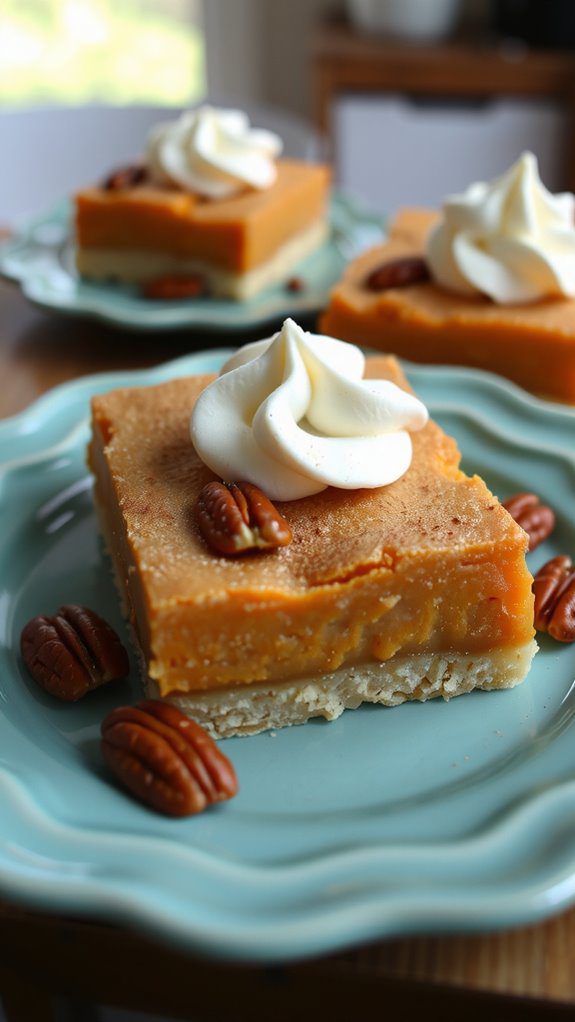 sweet potato pie presentation tips