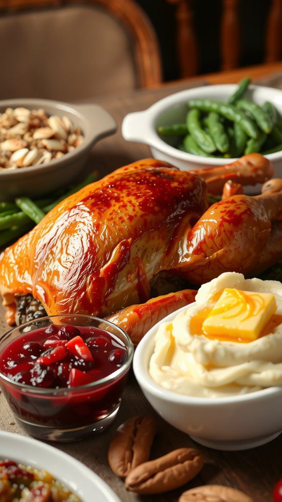 thanksgiving dinner dish pairings