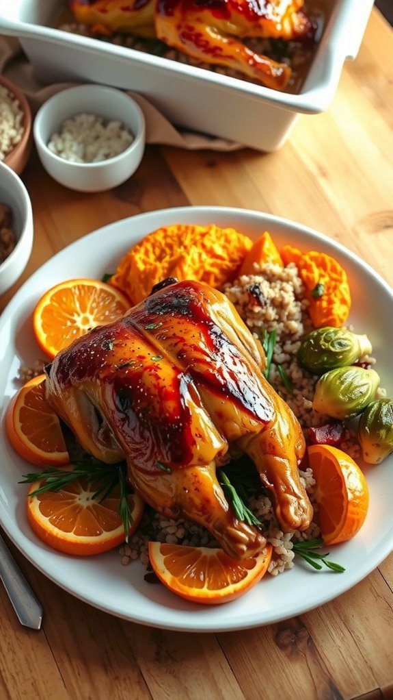 thanksgiving roast duck pairings