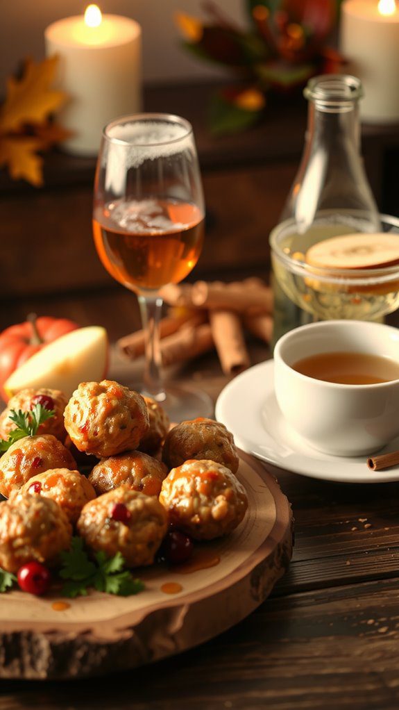 thanksgiving turkey meatball pairings