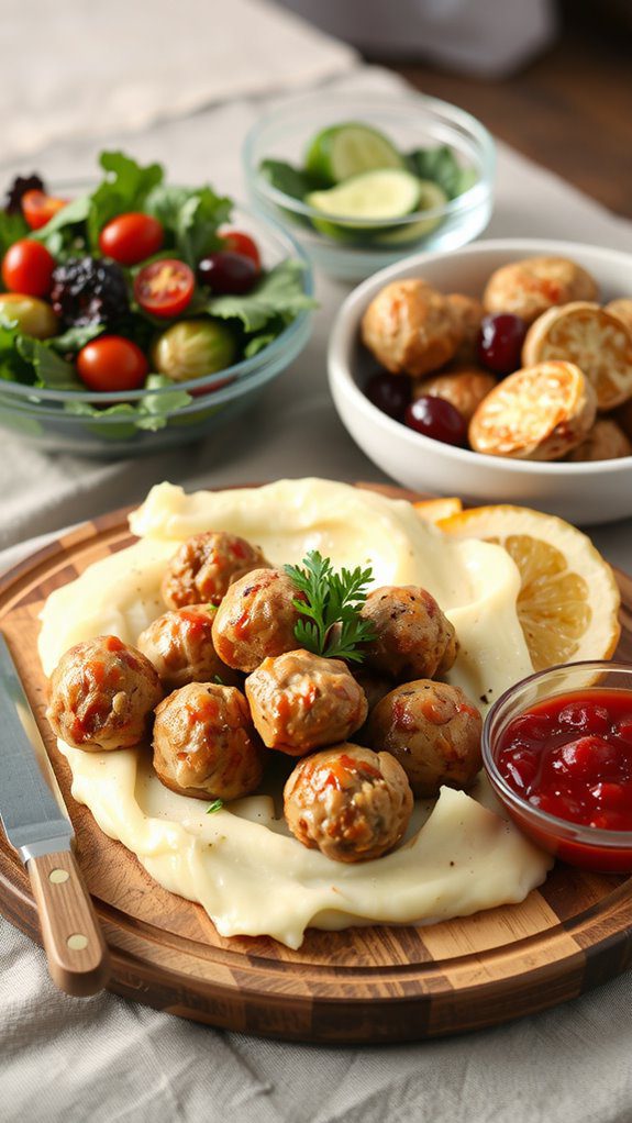 thanksgiving turkey meatballs pairings