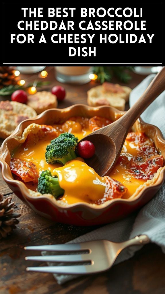The Best Broccoli Cheddar Casserole for a Cheesy Holiday Dish