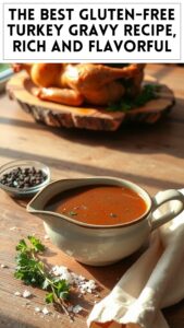 The Best Gluten-Free Turkey Gravy Recipe, Rich and Flavorful