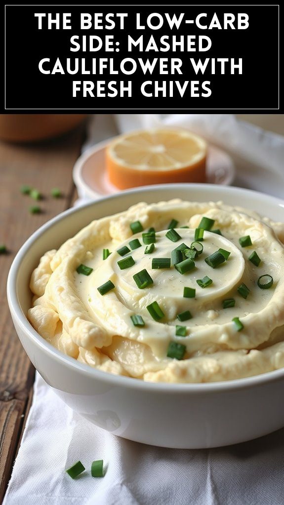 The Best Low-Carb Side: Mashed Cauliflower With Fresh Chives