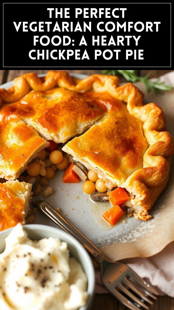 The Perfect Vegetarian Comfort Food: A Hearty Chickpea Pot Pie