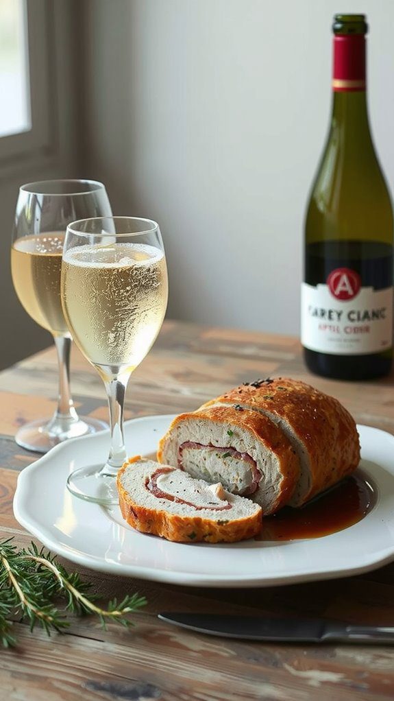 turkey breast roulade pairings