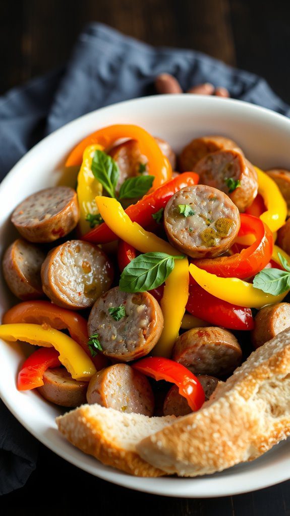 vibrant circular presentation technique