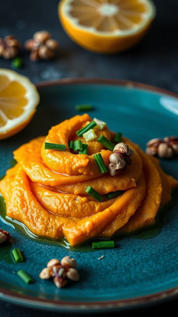 vibrant plating enhances presentation