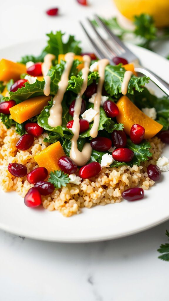 vibrant salad presentation techniques