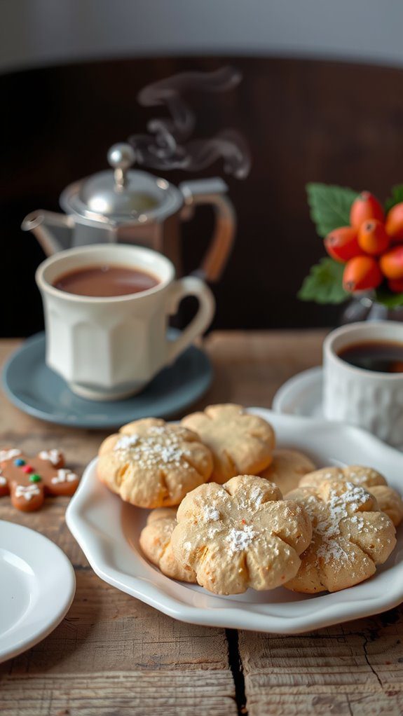 warm beverages enhance cookies