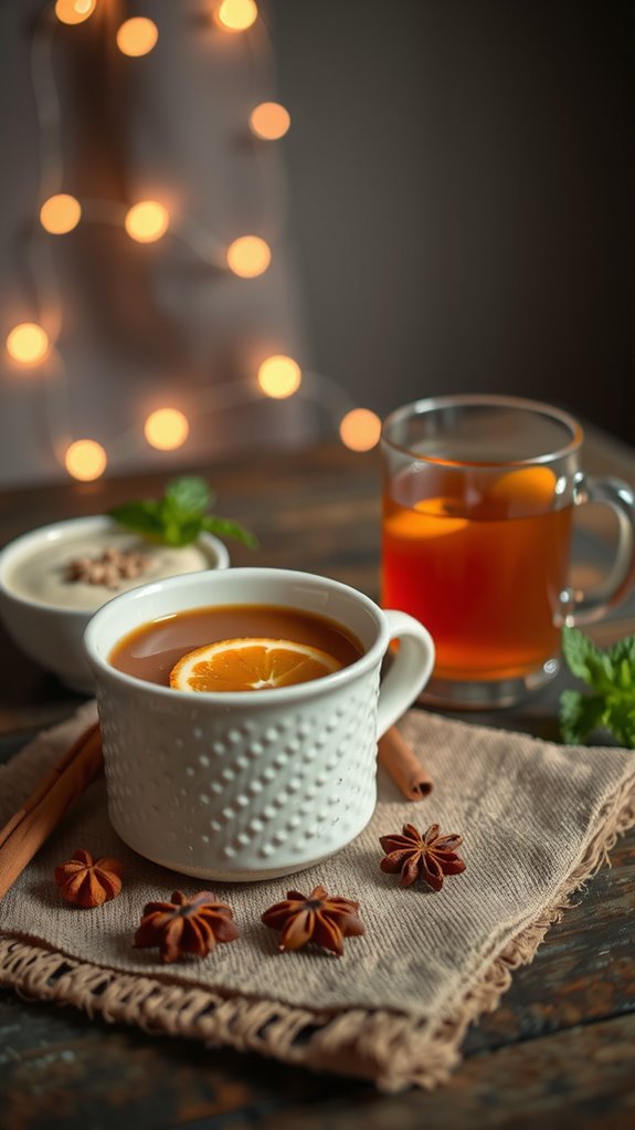 warm drinks for molasses pairing