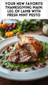 Your New Favorite Thanksgiving Main: Leg of Lamb With Fresh Mint Pesto