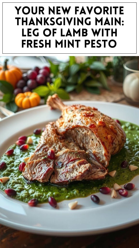 Your New Favorite Thanksgiving Main: Leg of Lamb With Fresh Mint Pesto