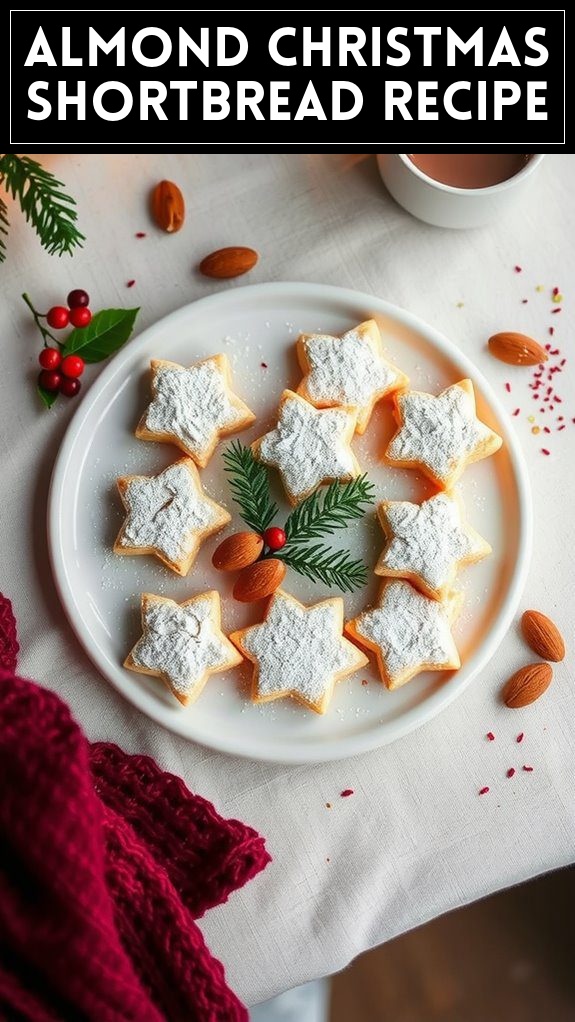 Almond Christmas Shortbread Recipe