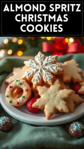 Almond Spritz Christmas Cookies