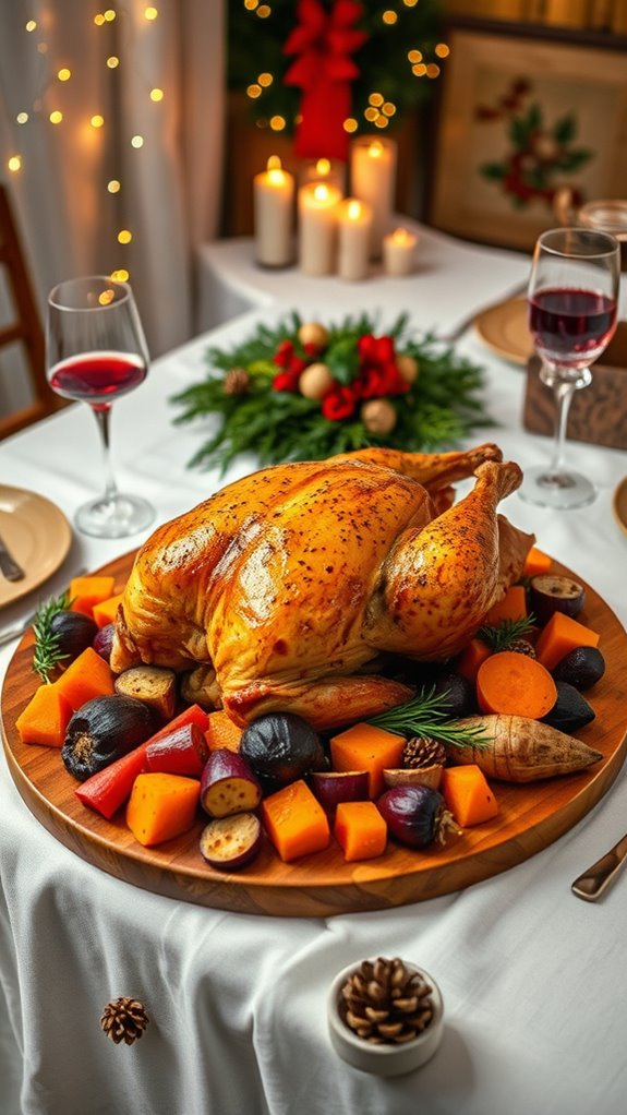 aromatic roast chicken dish