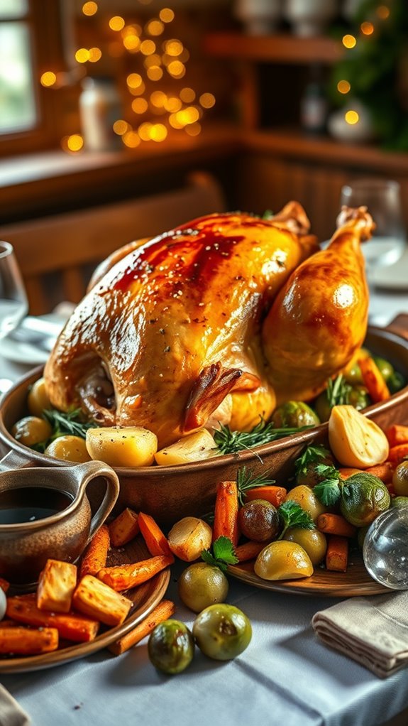 aromatic rosemary garlic chicken