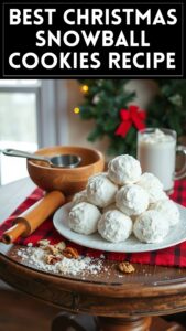 Best Christmas Snowball Cookies Recipe